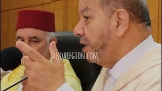 العلامة بنحمزة امرأة هي التي صنعت منبر الجمعة ويوجه رسائل الى المقاطعين لصلاة الجمعة