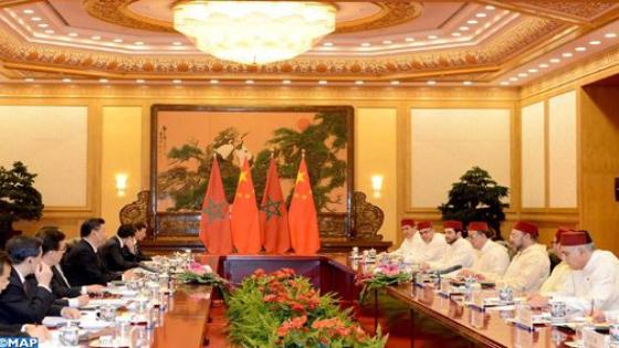 جلالة الملك يجري ببكين مباحثات مع الرئيس شي جين بينغ