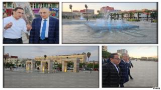 شاهدوا بوجدة الوالي خطيب الهبيل يفتتح الحلة الجديدة لساحات جدة و9 يوليوز و باستور بجدية وسرعة شركة التنمية للتهيئة وجدة