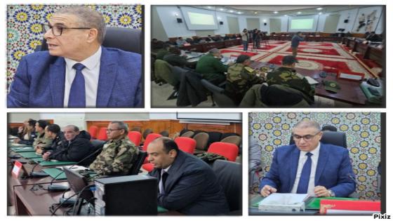 بلقايد عامل جرادة يضع الإقليم في حالة تأهب لحماية 74 الف مواطن من موجة البرد تنزيلا لتعليمات سيدنا