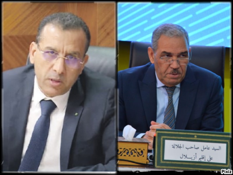 وجدة..الوالي العطفاوي يستقبل الغزاوي رئيس العمران وجدة..الوالي العطفاوي يستقبل الغزاوي رئيس العمران