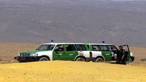هام جدا … مسؤول رفيع المستوى من الدرك الجزائري يزور المنطقة الحدودية الفاصلة مع أحفير