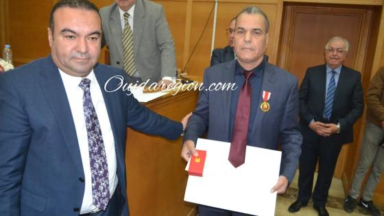 توشيح اطر وزارة العدل بوجدة باوسمة ملكية سامية
