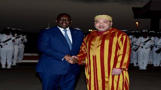 جلالة الملك يحل بدكار