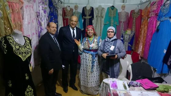 فيديو وصور…بوجوالة يفتتح بالناظور المعرض الجهوي للصناعة التقليدية
