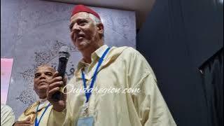 كلمة مؤثرة لرئيس شعبة الدراسات الإسلامية بجامعة محمد الخامس بالرباط بالملتقى العالمي للتصوف