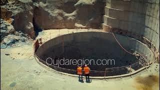 شاهدوا سد تاركا أومادي بجرسيف يقطع مرحلة مهمة تنزيلا للتوجيهات الملكية السامية