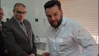 شكيب بلقايد عامل جرادة يفتتح مشروع انتظره الكسابة لسنوات