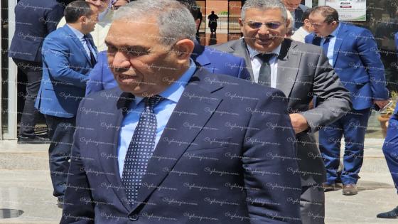 وجدة..الوالي عطفاوي طلق الضو في مشرفين على المشاريع بالمدينة