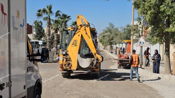 الوالي العطفاوي يخرج شارع غار البرود من كابوس الحفر بعد سنين من المعاناة