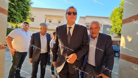 شاهدوا اخنوش يحل بوجدة بمنزل البرلماني توتو في لقاء مع مناضلي الاحرار