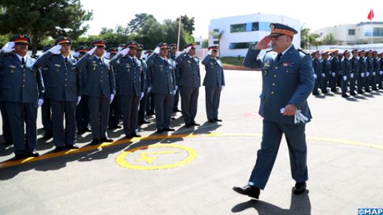 Célébration, mardi (14/05/19), au siège du Groupement Aérien de la Gendarmerie Royale à Rabat, du 63ème anniversaire de la création des Forces Armées Royales