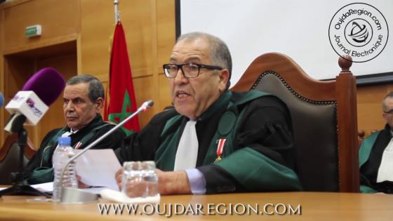 فيديو..الرئيس الأول لاستئنافية وجدة يستعرض حصيلة جد ايجابية وهذه هي الأرقام الحقيقية للقضايا المحكومة