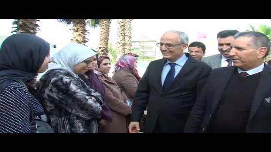 روبرتاج..وزير التعمير والكاتب العام لولاية جهة الشرق يفتتحان معهد تكوين التقنيين المتخصصين في الهندسة