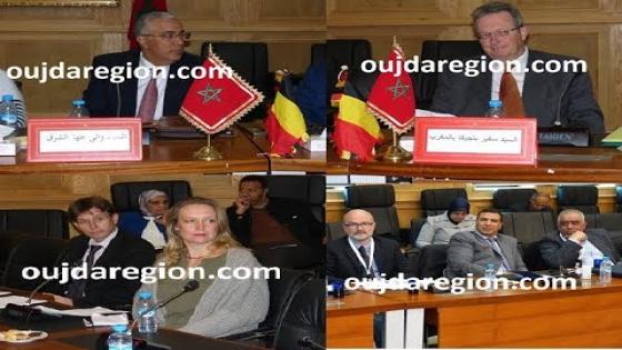 فيديو وصور..الجامعي والي جهة الشرق يشيد بالتعاون المغربي البلجيكي