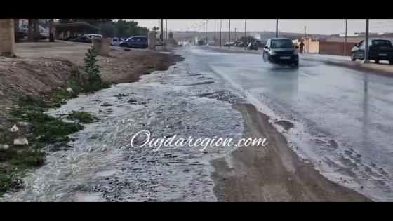 فضيحة وجدة ما يقارب 48 من ضياع الماء في عز الأزمة