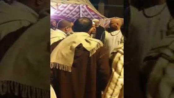 وفد عن مشيخة البودشيشية يقدم العزاء لشيخ الزاوية الهبرية