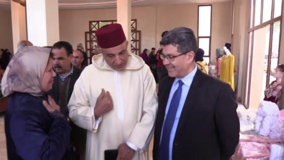ادريس بوجوالة يشارك التعاونيات النسائية احتفال عيد المراة