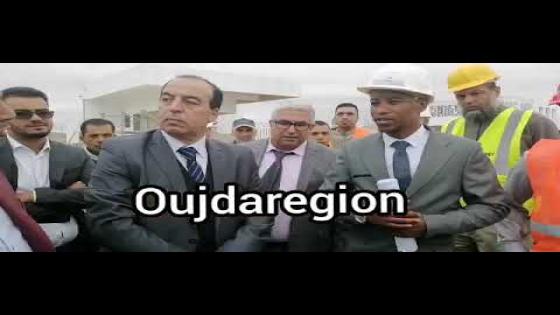 زيارة عبيابة وزير الشباب والثقافة لمخيم السعيدية و ورش مركز كرة القدم