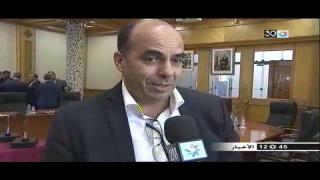 شاهدوا لحظة استقبال وزير الصحة لطلبة كلية الطب بوجدة رفقة العميد ومدير المستشفى الجامعي