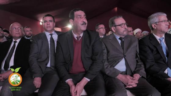 كواليس افتتاح المعرض الاول للصناعة التحويلية لزيتون بتاوريرت