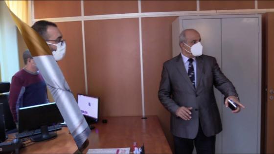 ادريس بوجوالة يسهر على الاجراءات الاحترازية في ظل ارتفاع كورونا