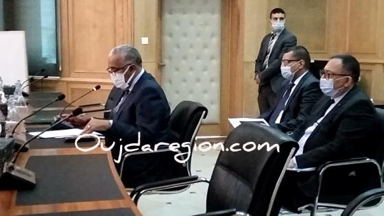 كلمة الوالي الجامعي قبل انتخاب رئيس جهة الشرق