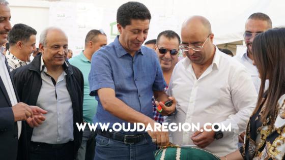 شاهدوا..بيوي وبوجوالة والمير في افتتاح الميني فيلا رياض اكدال بوجدة