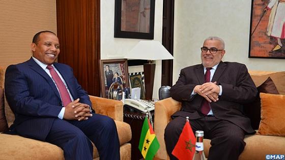 المغرب على استعداد تام لمواكبة ودعم الإصلاحات التي تقوم بها جمهورية ساو تومي وبرانسيبي (السيد ابن كيران)