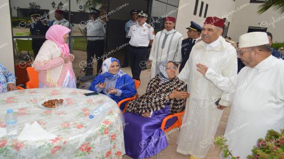 زيارة الوالي امحمد العطفاوي والعلامة بنحمزة لرياض المسنين على التلفزة المغربية