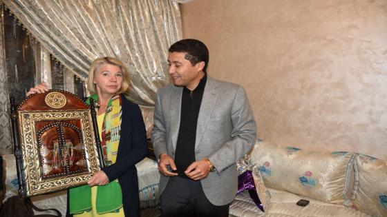 صور…بيوي يستقبل سفيرة المملكة الهولندية بالمغرب