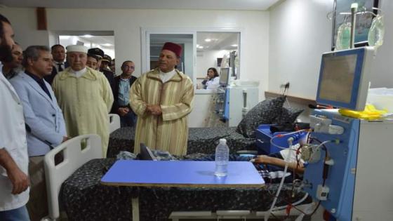 عامل الإقليم في زيارة تفقدية لمركز تصفية الدم بجرسيف