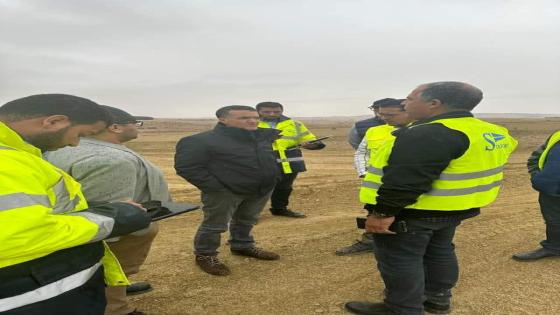 صور..عامل الناظور يتتبع جودة واسراع الشرايين المؤدية للميناء الجديد