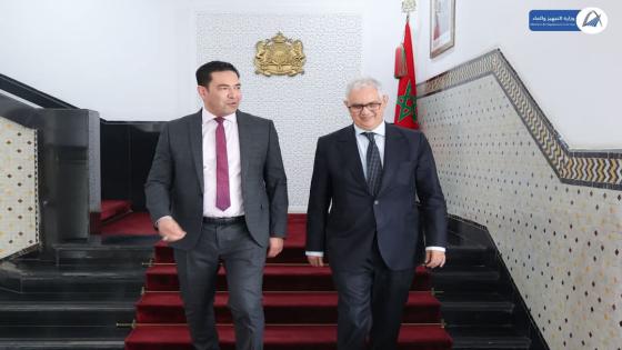 مشاريع كبيرة جاية..الوزير نزار بركة يستقبل بوعرورو رئيس مجلس جهة الشرق ونائبه حجيرة