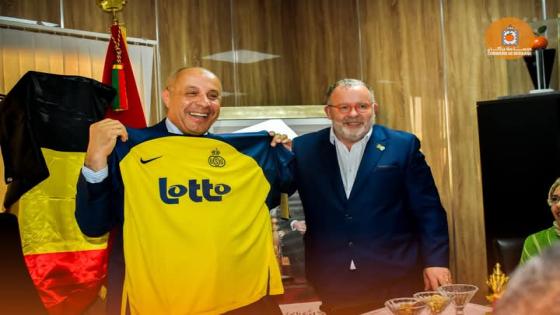 ابراهيمي رئيس بركان يستقبل وفد جماعة سان جيل – بروكسيل