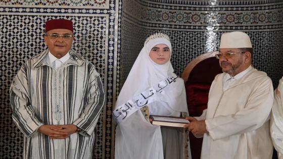 العامل بلقايد والعلامة بنحمزة يتوجان حفاظ كتاب الله بجرادة