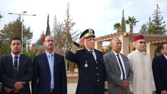 اوعبوا عامل اقليم فجيج يتراس تحية العلم الوطني تخليدا لذكرى المسيرة الخضراء