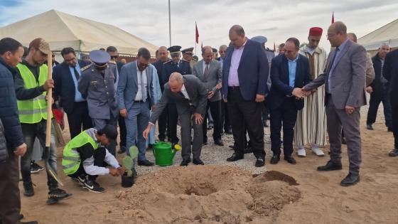 عامل إقليم جرسيف يعطي انطلاقة مشروع غرس “الهندية” التي اندثرت