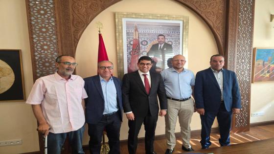 جرادة..البرلماني بوكطاية اجمع منتخبين بالوزير بنسعيد