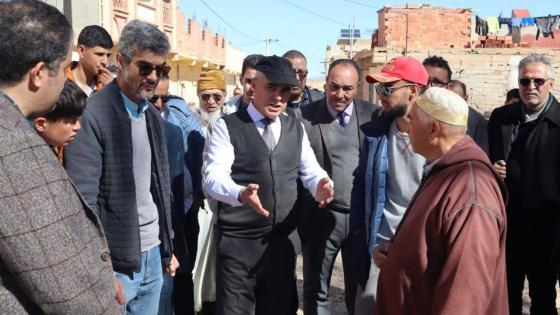 الحتاش عامل جرسيف يحرك المشاريع الراكدة بصاكة لرد الاعتبار لها