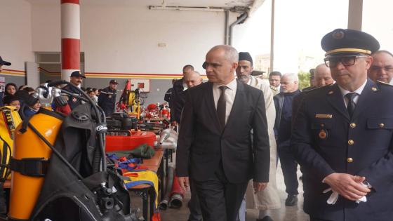 الحتاش عامل جرسيف يتراس احتفال نساء ورجال الوقاية المدنية بعيدهم العالمي