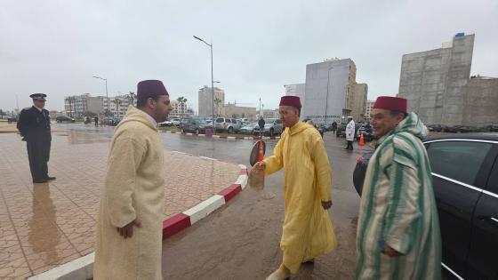 الشعراني عامل الناظور يؤدي بمسجد محمد السادس صلاة عيد الفطر