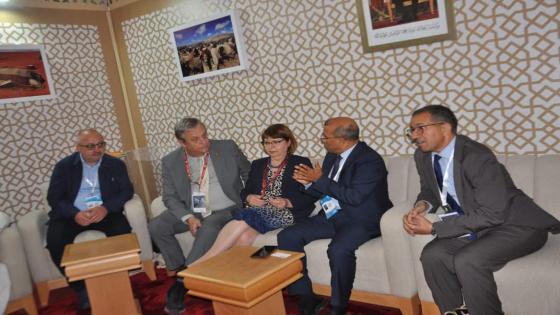 اليعقوبي يستقبل البعثات الاجنبية برواق مجلس جهة الشرق