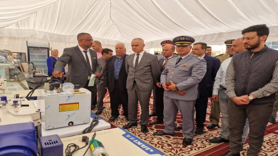 الحتاش عامل جرسيف يسلم الشباب اليات العنل في الذكرى 21 للمبادرة الوطنية للتنمية البشرية