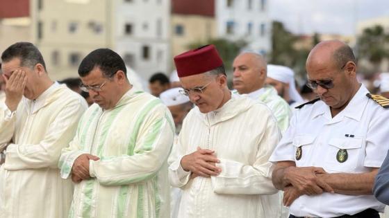 العامل الشعراني يتراس بالناظور صلاة عيد الاضحى ويبارك العيد للساكنة