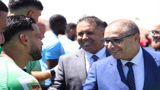 الجامعة الملكية للريكبي تنوه بجهود بلقايد عامل جرادة