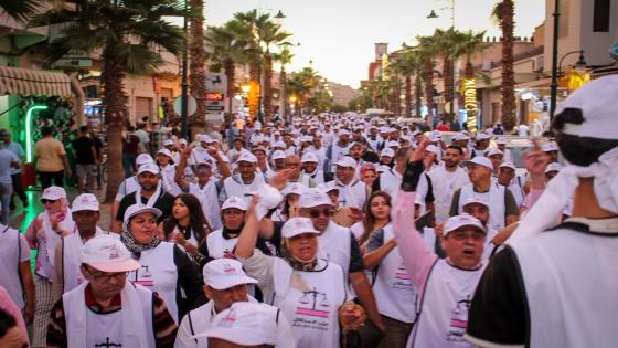 حجيرة يقود حملة انتخابية بقاعدة كبيرة بوجدة