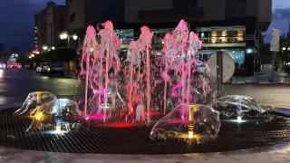 شارع محمد الخامس بوجدة يتزين من جديد