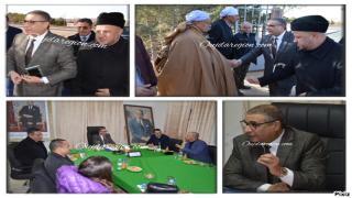 بلكايد عامل جرادة يستهل من الشريط الحدودي تواصله مع الساكنة