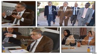 بلقايد عامل اقليم جرادة يحل بتويسيت ويتفاجىء بمشاريع دشنات ومسدودة